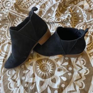 Black Suede Booties
